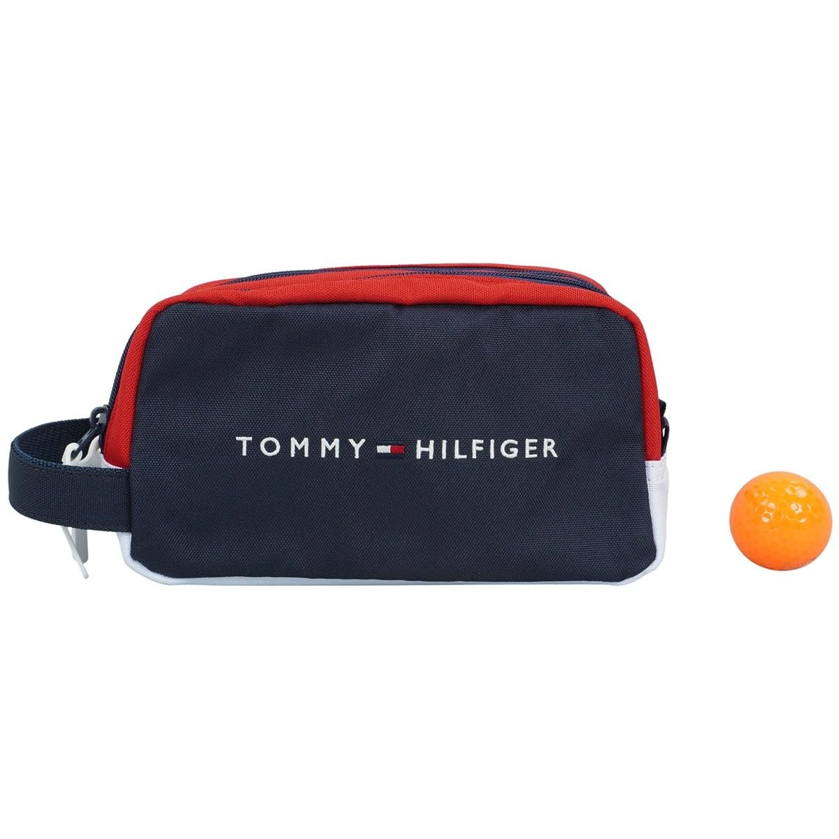 トミーヒルフィガー ゴルフ ポーチ【トリコロール】超美品！ TOMMY HILFIGER GOLF トミーヒルフィガー ゴルフ ポーチ メンズ